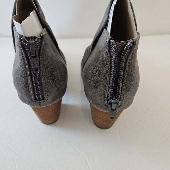 Report Clarice Heeled  Bootie Grey Women's 6.5 Neutral Casual Fall Festival Boho - Picture 6 of 10